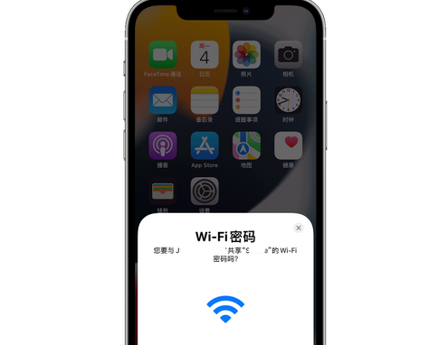 喀什苹果15维修店分享iPhone15如何共享Wi-Fi密码 